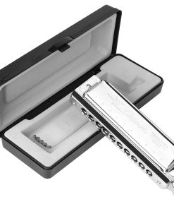 Armónica Cromática Grado Profesional 10 Orificios 40 Tonos