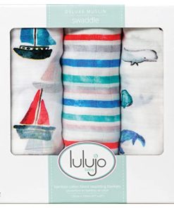 Set de 3 Mantas para Envolver a Bebés de Lulujo Baby,