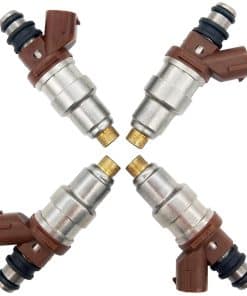 Conjunto de 4 inyectores de combustible 2 Orificios de
