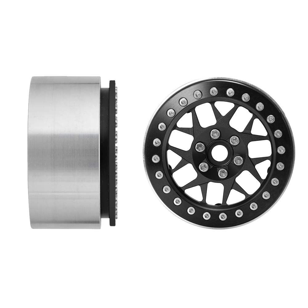 4PCS 2.2" RC Ruedas de Beadlock de Aluminio con Cubos para - Imagen 4