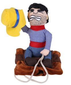 Disfraz de Perro Divertido Vaquero con Doll y Sombrero para