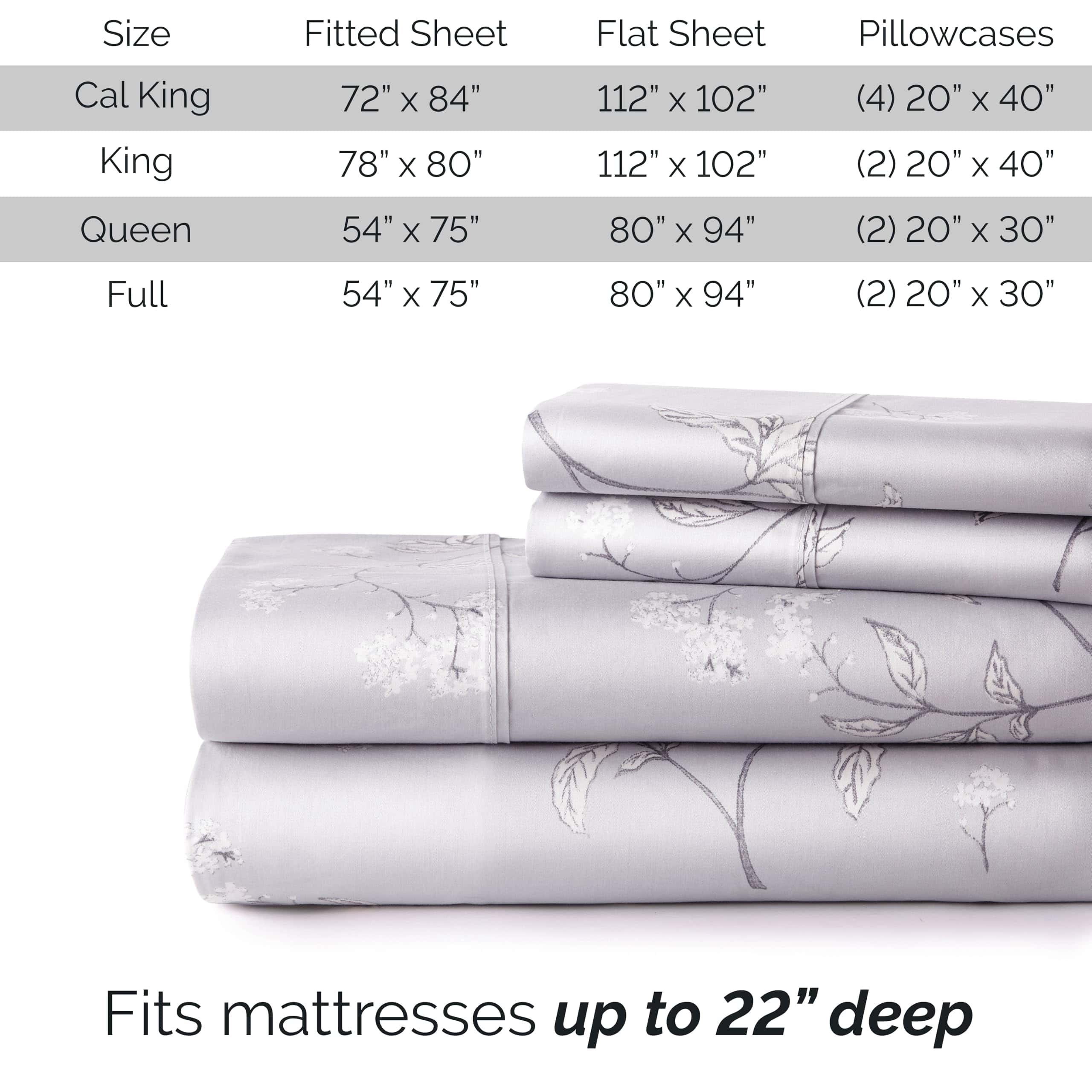 Set de sábanas con estampado de Myosotis Scorpiodes - 4 - Imagen 8