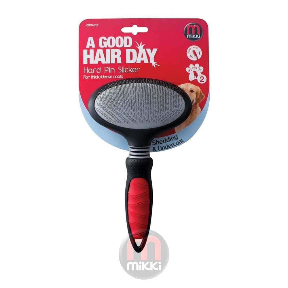 Cepillo Para Perros Mikki Hard Pin Slicker (Grande) (Puede - Imagen 3