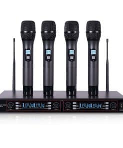 Sistema de Micrófono Inalámbrico Profesional Ajustable de