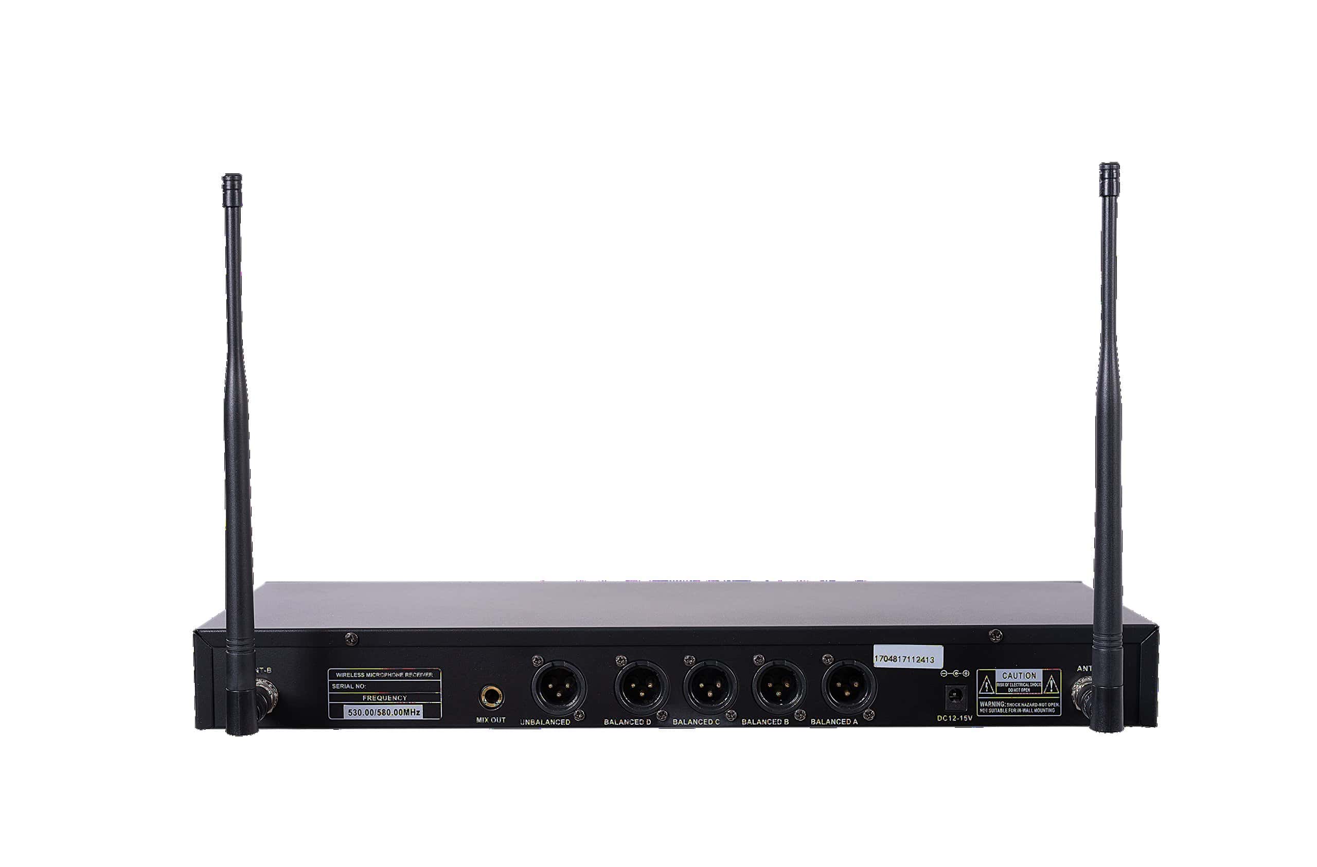 Sistema de Micrófono Inalámbrico Profesional Ajustable de - Imagen 4