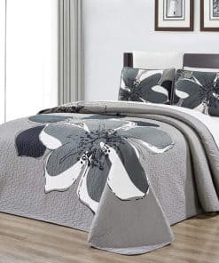 Juego de Edredón Reversible de 3 Piezas (115" X 95") Tamaño