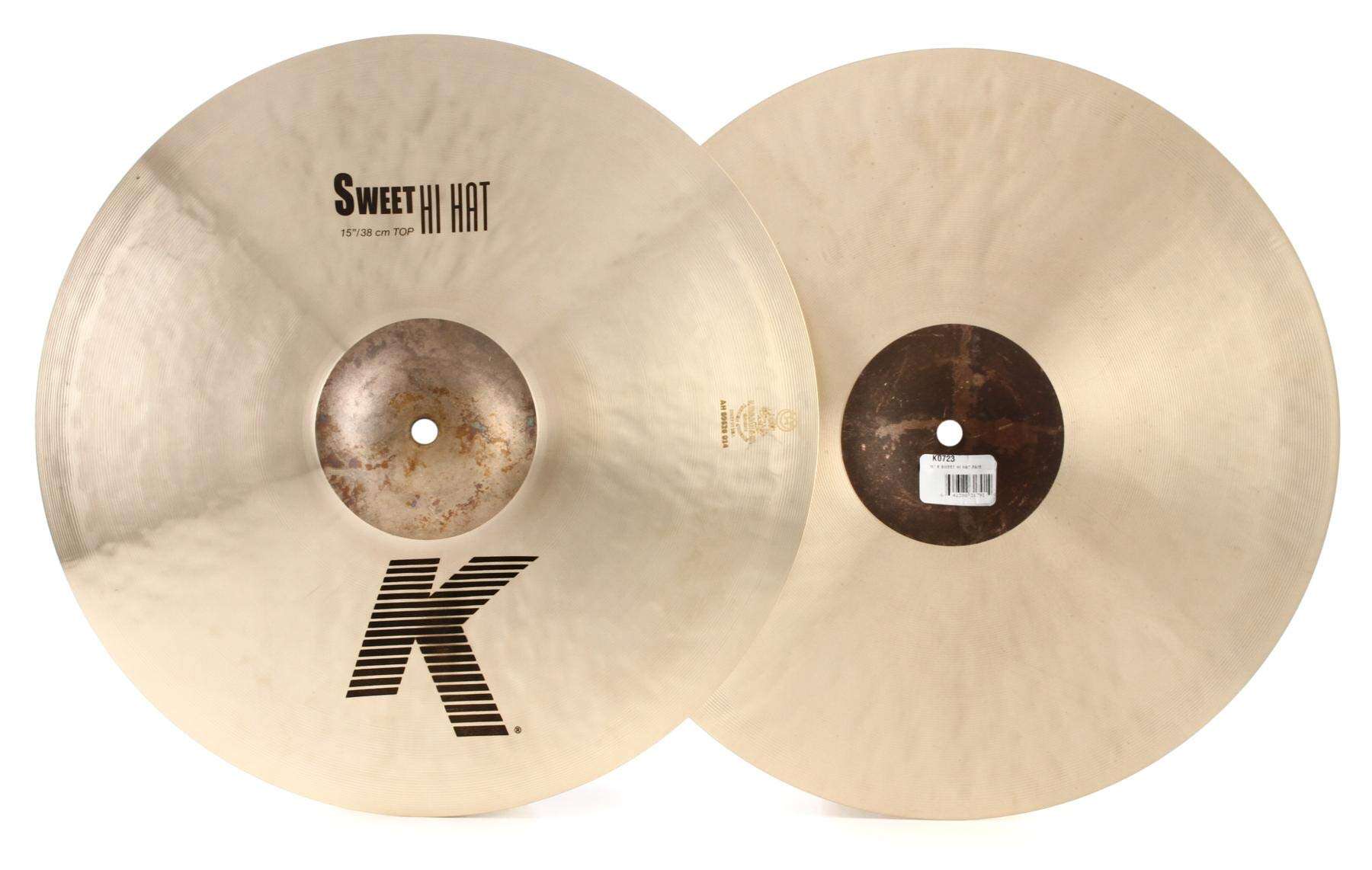 Platillos de Hi-Hat Zildjian K Sweet - 15 Pulgadas