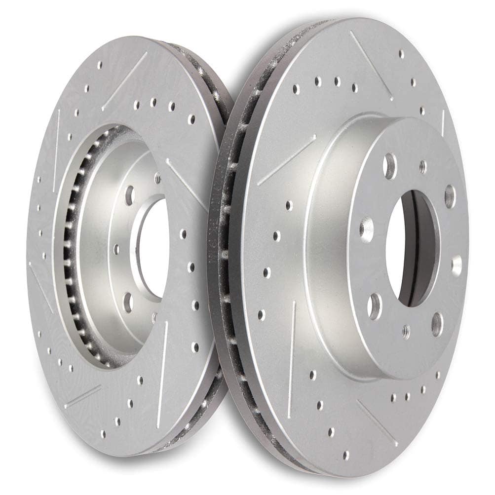 Discos de Freno SCITOO 2 pcs Delanteros Perforados