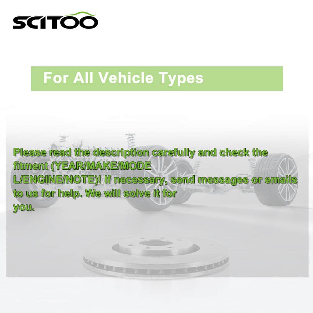 Discos de Freno SCITOO 2 pcs Delanteros Perforados - Imagen 7