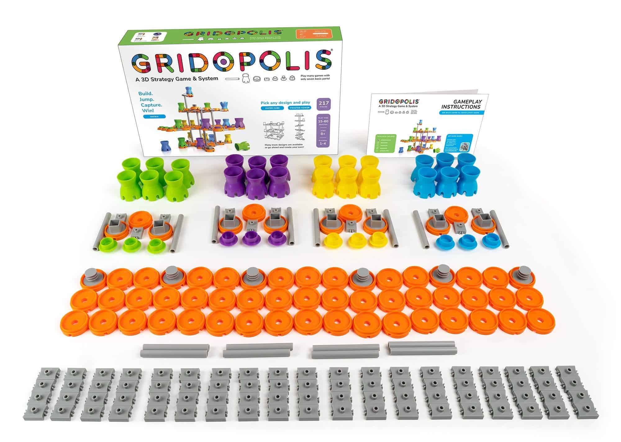 Gridopolis - Un Juego de Estrategia Tridimensional de Mesa: - Imagen 4