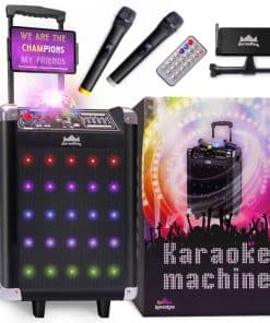 Máquina de Karaoke KaraoKing - Sistema de PA Portable con