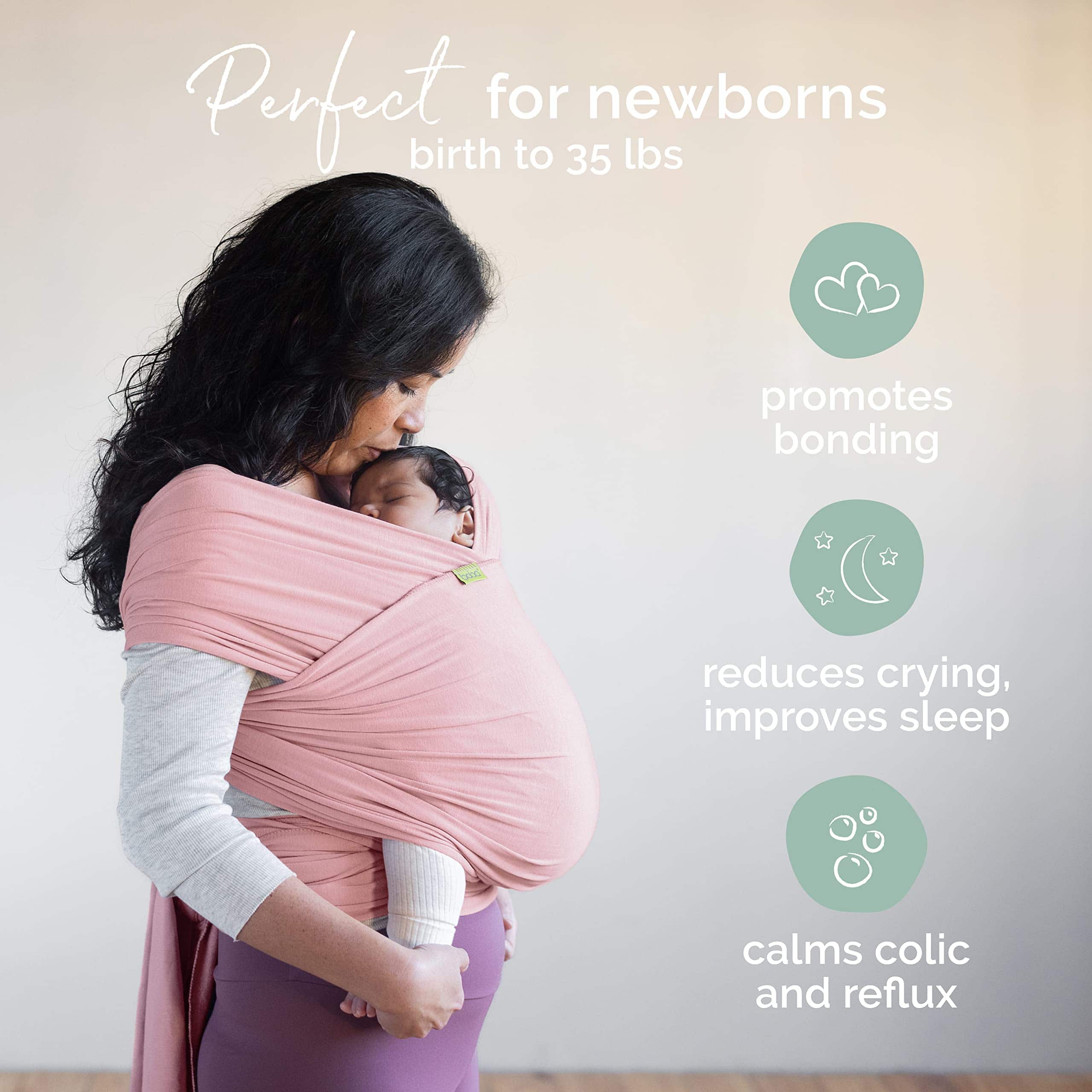 Boba Baby Wrap Carrier - Original Portabebés Envoltura para - Imagen 3