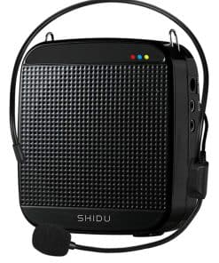 Amplificador de Voz Portátil SHIDU S512 con Micrófono con