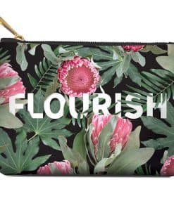 Estuche con cremallera mediano Studio Oh! - Florecer - 7.5"