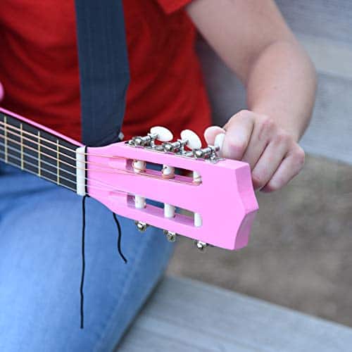 Guitarra de 38" con Estuche y Accesorios para - Imagen 7