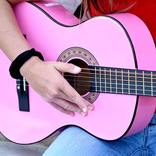 Guitarra de 38" con Estuche y Accesorios para - Imagen 5