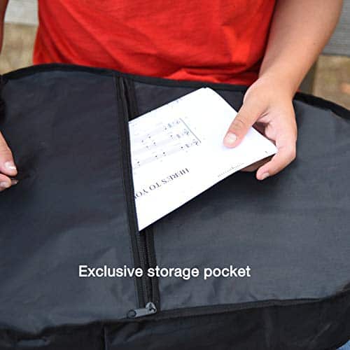 Guitarra de Madera de 38" con Estuche y Accesorios para - Imagen 7