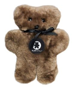 FLATOUTbear Oso de Peluche de Piel de Cordero Australiano