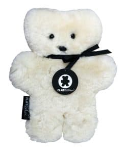 Peluche de oso de piel de oveja australiana FLATOUTbear en
