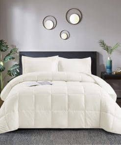 Juego de edredón alternativo de plumón HIG de 3 piezas -