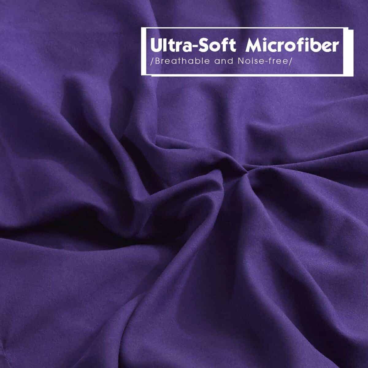 Juego de Edredón Alternativo de Plumas HIG -Morado - Imagen 5