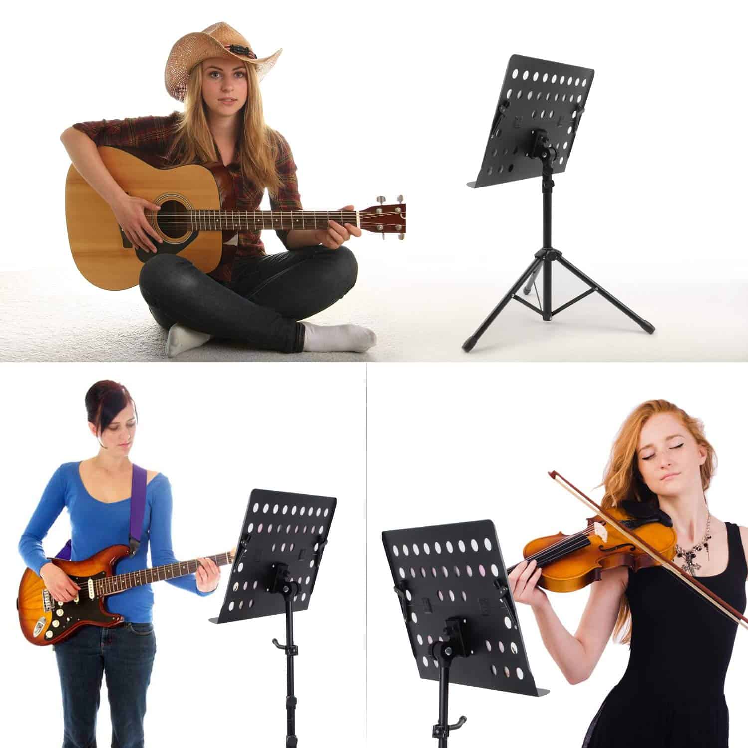 Soporte para Partitura Klvied con Colgador de Violín, - Imagen 9