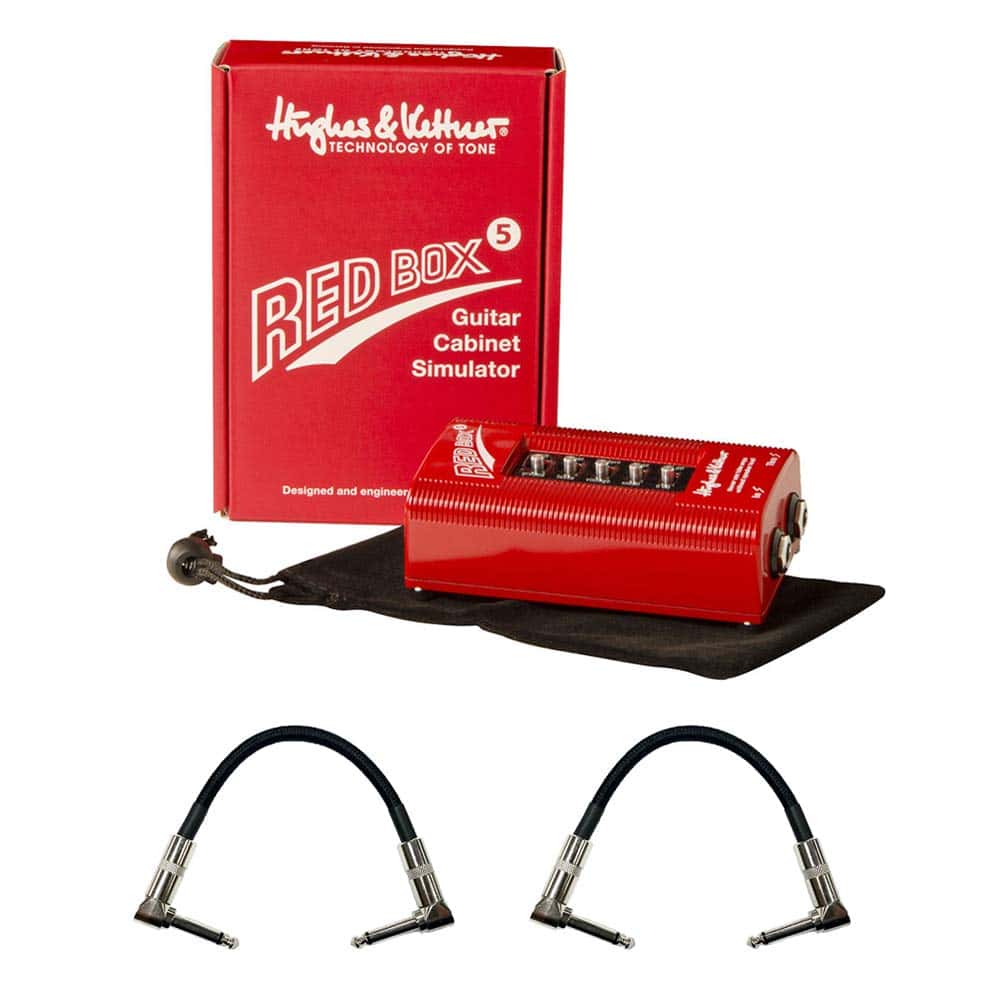 Simulador de gabinete de guitarra Hughes & Kettner Red Box