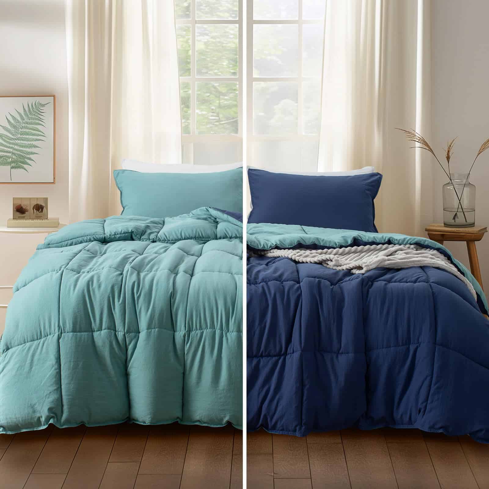 Juego de Edredones King Size KASENTEX con 2 Fundas -