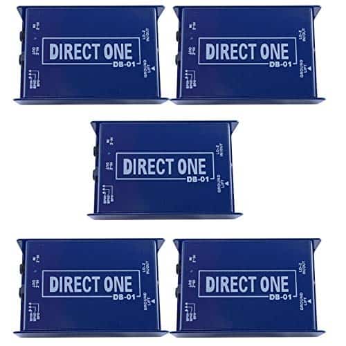 YOVUS 5 PACK: Caja Directa Pasiva de Audio Profesional DI