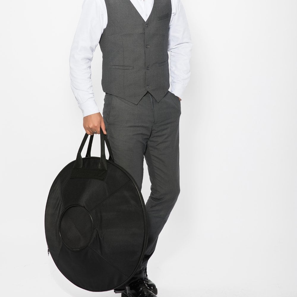 Hand pan "OW" en Re Menor 9 notas tambor de acero + Bolsa - Imagen 5