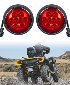 Par de luces traseras LED rojas compatibles con Can Am