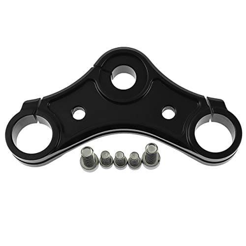 YHMTIVTU Abrazadera Triple Superior para Motocicleta con