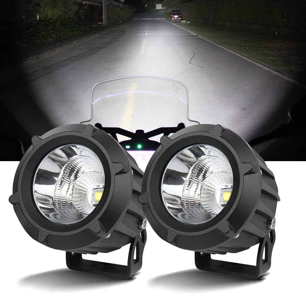 Faros LED Redondos de 3.5 Pulgadas Chelhead - Luces