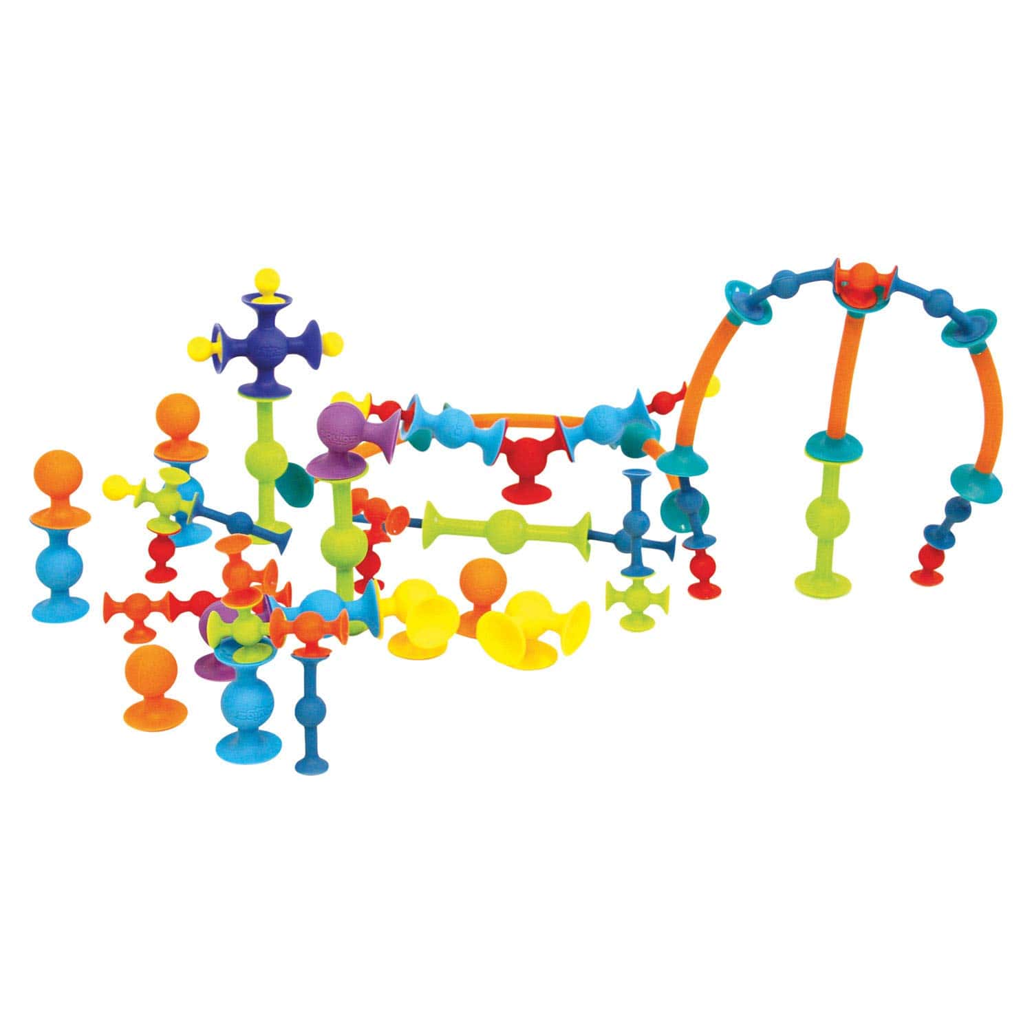 Fat Brain Toys Squigz Conjunto de 75 Piezas - Juego de - Imagen 9