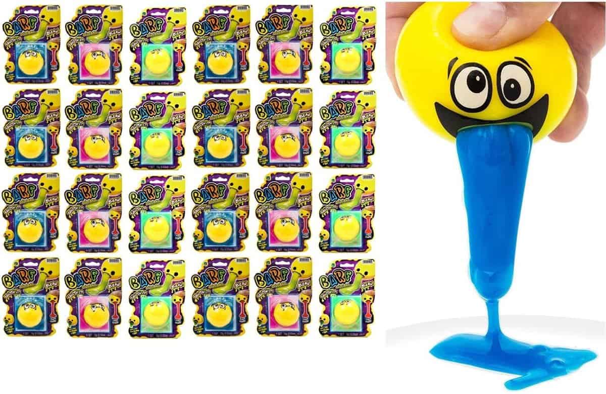 JA-RU Barf Slime Toy Squishy Stress Balls for Kids (24