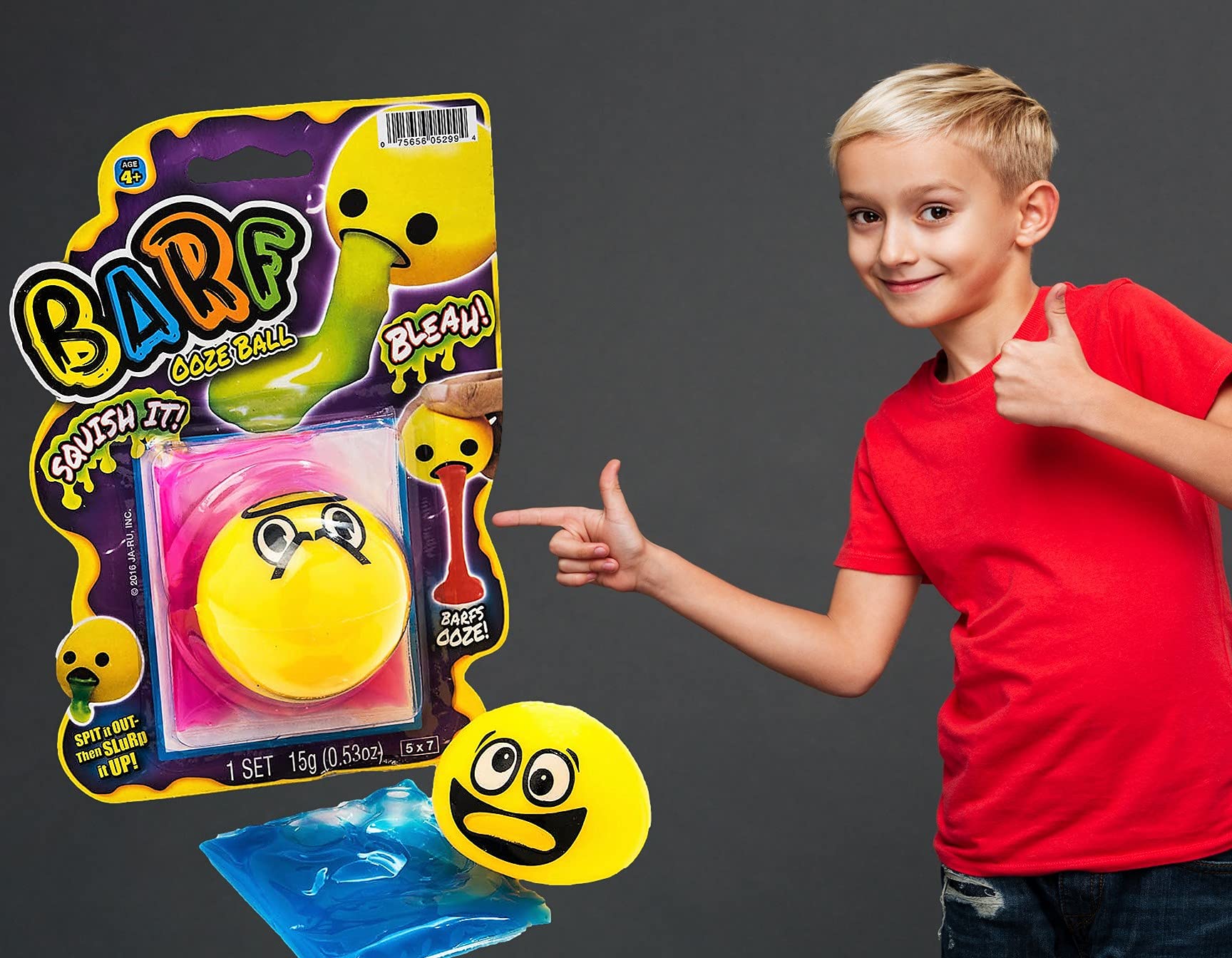 JA-RU Barf Slime Toy Squishy Stress Balls for Kids (24 - Imagen 4