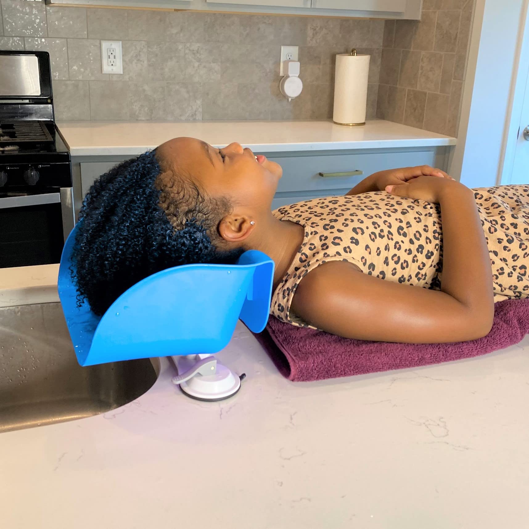 Shampoo Buddy Lavabo de Lavado de Cabello Portátil para - Imagen 6