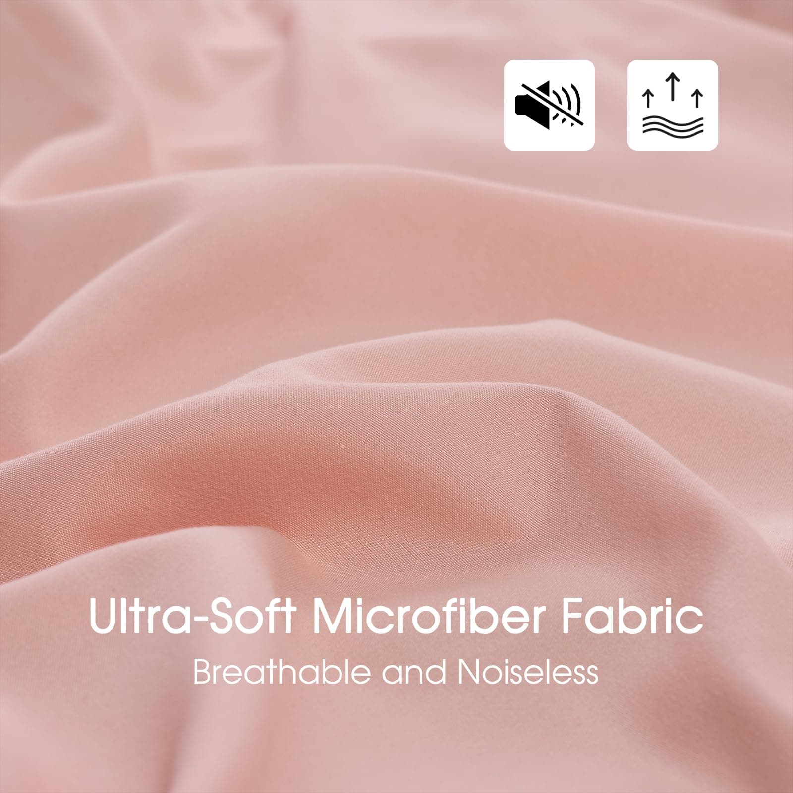 Juego de Edredón Básico Beyond - Edredón Individual Rosado - Imagen 6