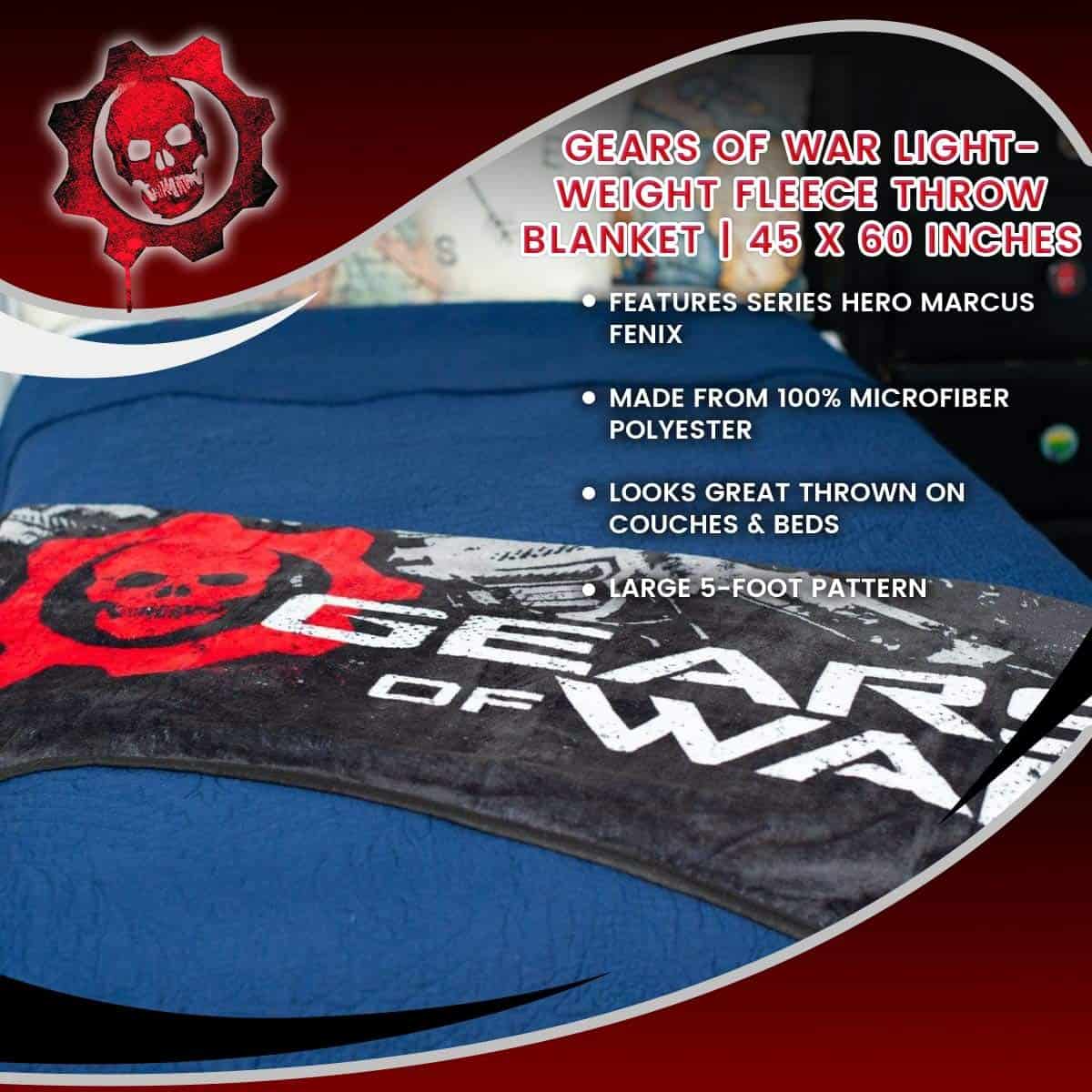 Manta de Forro Polar Gears of War de Just Funky | Productos - Imagen 7
