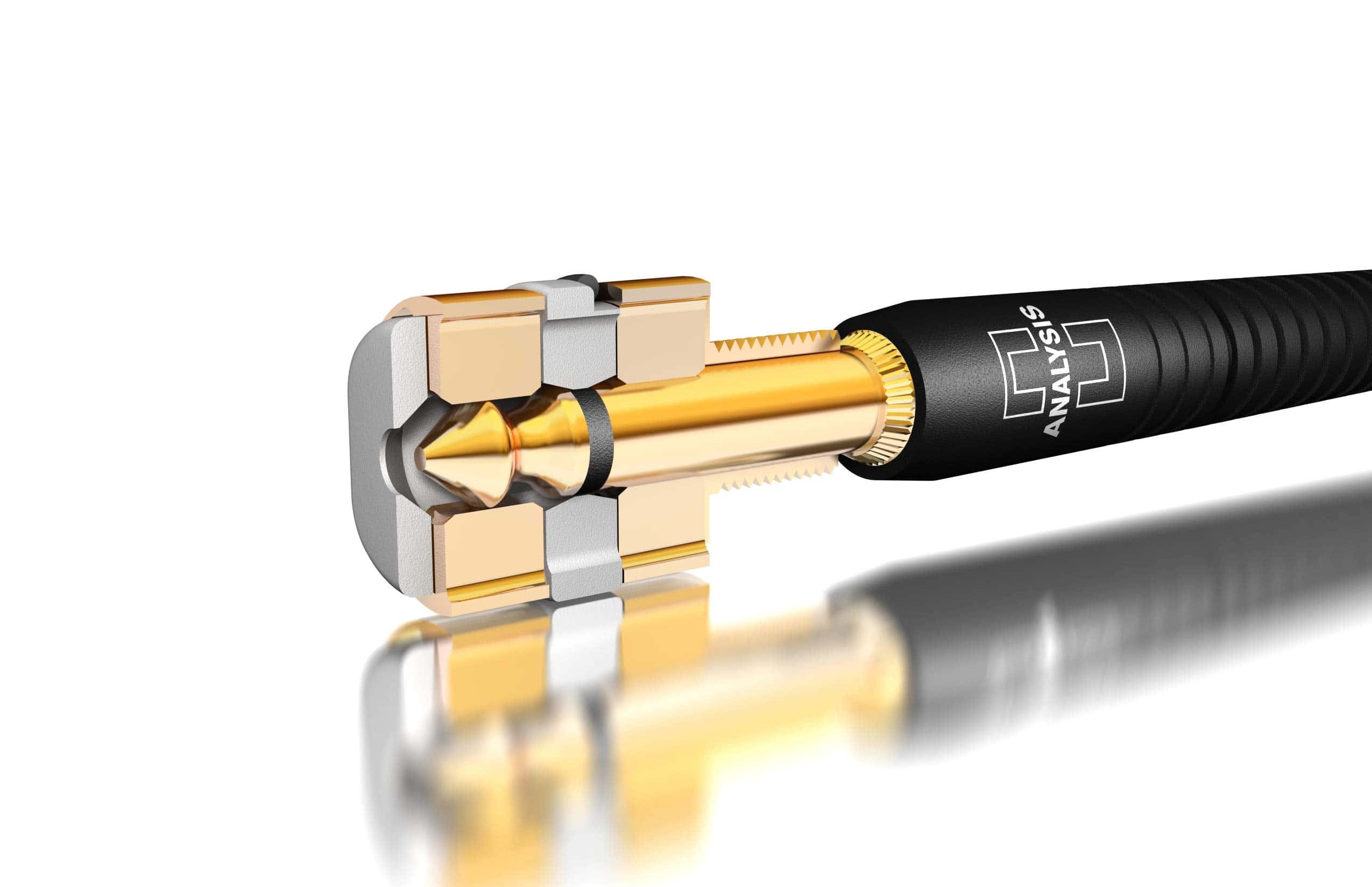 QiJack Mono TS Salida Jack para Guitarra/Bajo, con Herrajes - Imagen 4