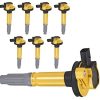 ENA Set de 8 Bobinas de Encendido Amarillas 5.0 Compatible