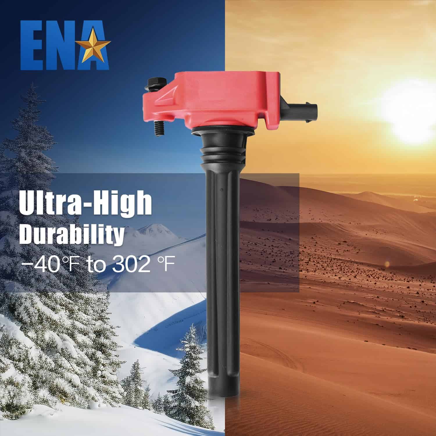 Set de 6 Bobinas de Encendido Rojas 3.6L V6 2011-2020 - Imagen 3