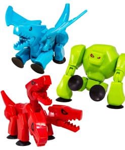 StikBot Zing Mega Monsters 3 Pack, Set Completo de 3