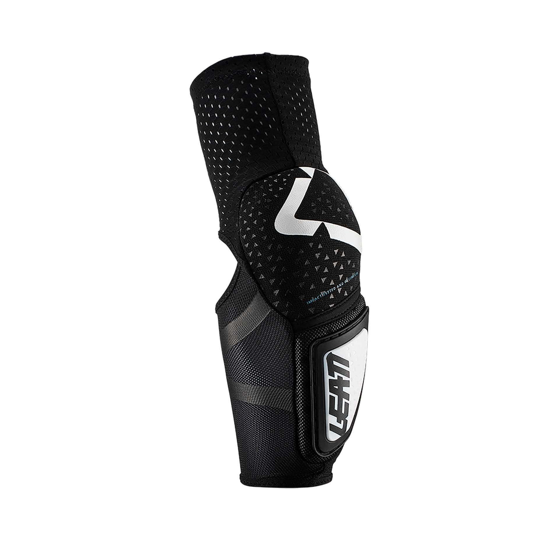 Protector de Codo Leatt 3DF Hybrid Jr Junior (Blanco/Negro