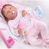 TatuDoll Realistic Reborn Baby Girl Dolls Silicone Full