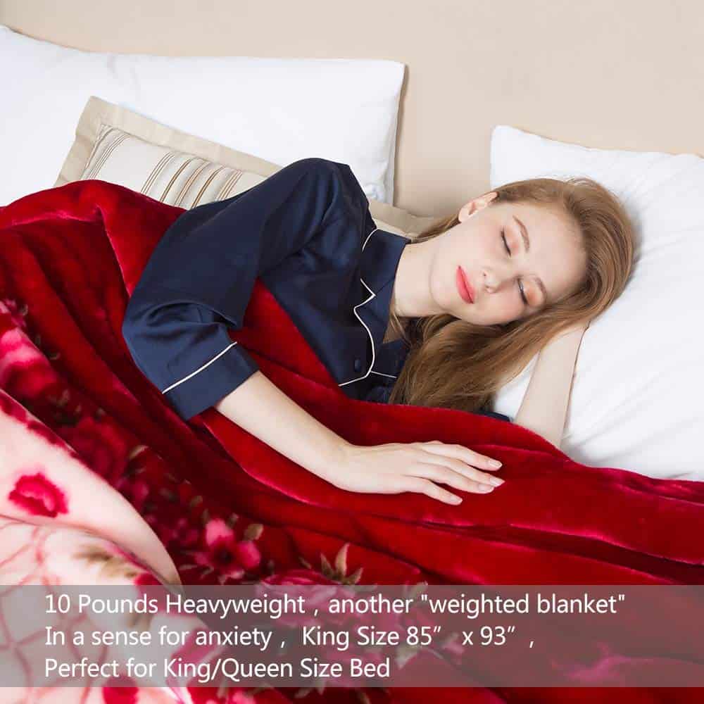 JML Manta de Felpa Suave, Manta de Peluche Tamaño King 85" - Imagen 9