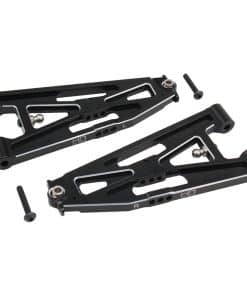 Brazos Inferiores Delanteros de Aluminio Negro Hot Racing