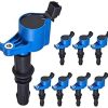 ENA Juego de 8 Bobinas de Encendido Azul Compatible con