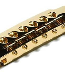 Puente de Guitarra Envuelto Gotoh 510UB con Postes, Dorado