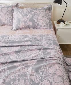 Juego de Sábanas Completo de Algodón Brandream en Tamaño